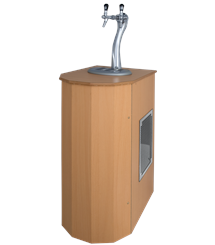 Produktbild Vattenautomat Atena vit med CO2