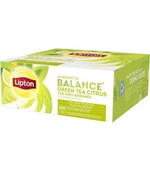 Produktbild Lipton Green Citrus 100p i kuv