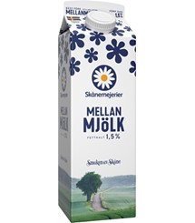 Produktbild Mjölk Mellanmjölk 10x1 L