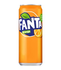 Produktbild Fanta Orange 33cl burk