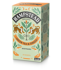 Produktbild Hampstead Green tea & Ginger 20p